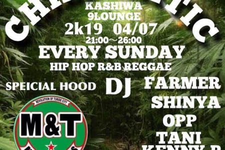 9LOUNGE柏 2019.4.7 sun CHILLMATIC vol.17