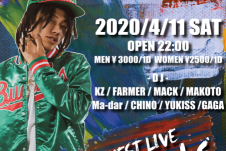 延期9LOUNGE 柏 2020/4/11/sat “Make it Nasty vol.4”