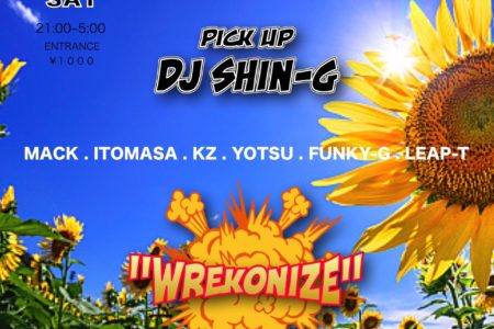 終了9LOUNGE 柏   2021/7/17/sat “WREKONIZE vol.10”